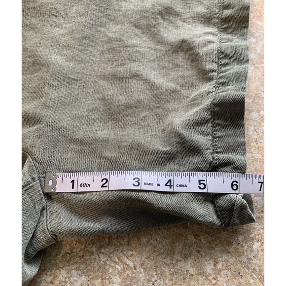 Marrakech Anthropology Green Baggy Sleeveless Multi Pocket Utility Romper XS - Picture 7 of 9